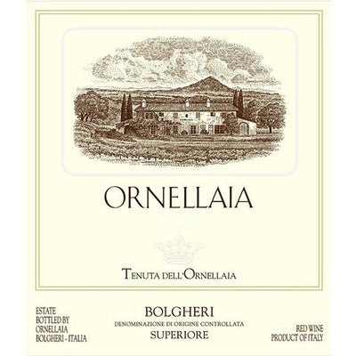 Behind Ornellaia