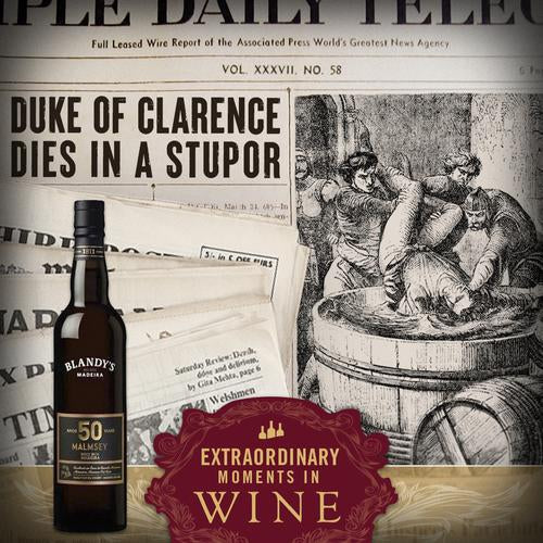 The Duke of Clarence Dies in a Stupor